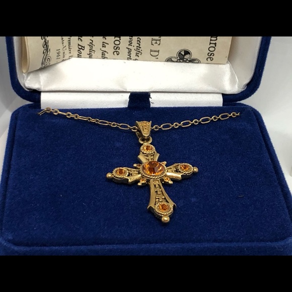 J539 JBK Classic Cross Pendant by Camrose & Kross - Picture 4 of 10